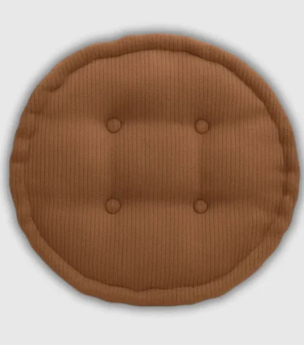 Choc booster pad round fleece