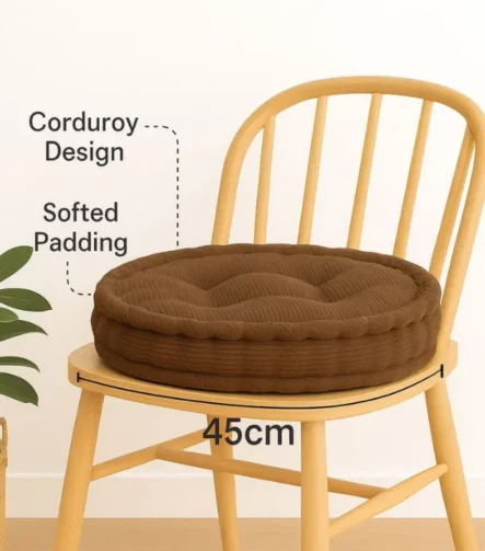 Choc booster pad round fleece