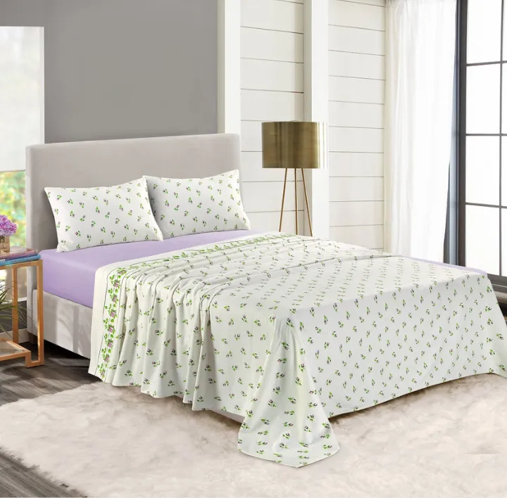 Rosebud Lilac Sheet Set