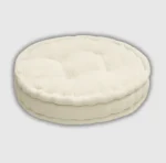 Cream booster pad round fleece