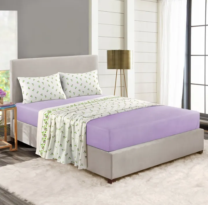 Rosebud Lilac Sheet Set