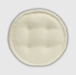 Cream booster pad round fleece