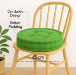 Green booster pad round fleece
