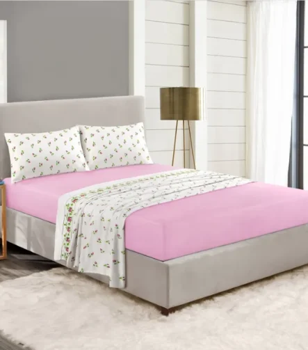 Rosebud Pink Sheet Set