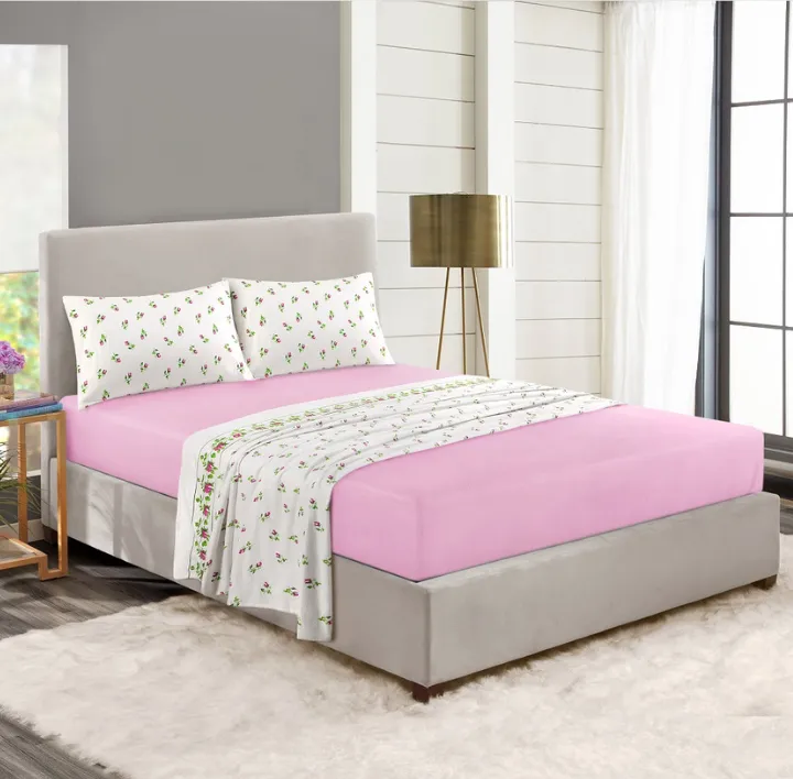 Rosebud Pink Sheet Set