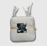 Beige sq seat pad chair
