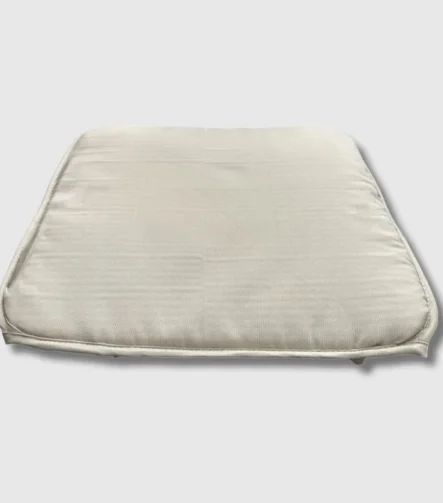 Beige sq seat pad chair