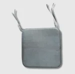 Grey sq seat pad chair