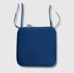 Navy sq seat pad chair