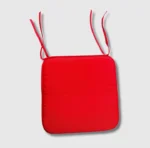 Red sq seat pad chair