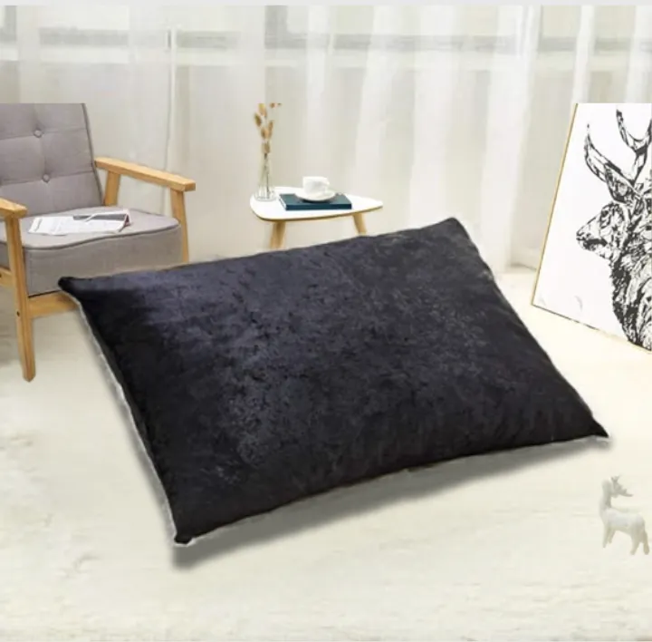 Black Crush Velvet Pillows