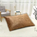 Brown Crush Velvet Pillows