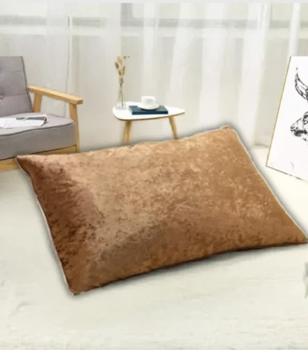 Brown Crush Velvet Pillows