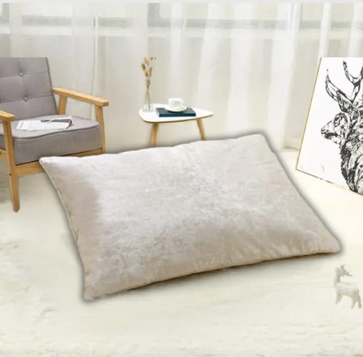 Cream Crush Velvet Pillows