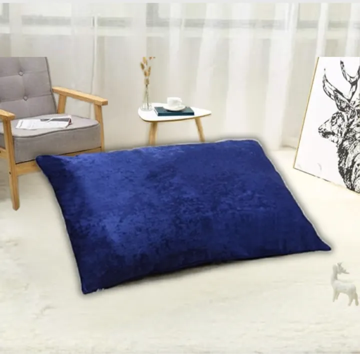 Navy Blue Velvet Pillows
