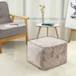 Mink Crushed Valvet Bean Bag