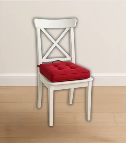 Red booster pad