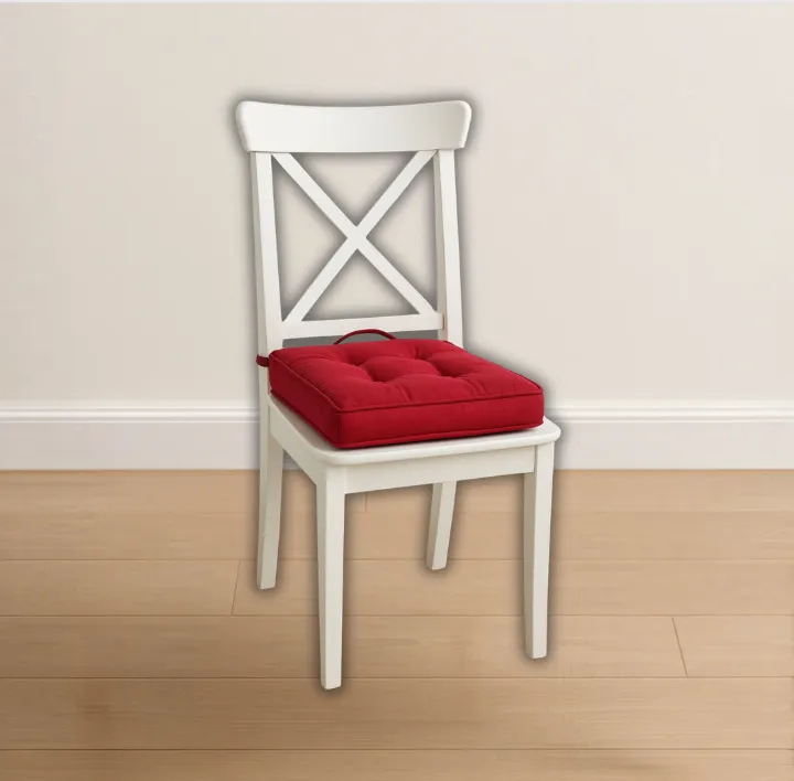 Red booster pad