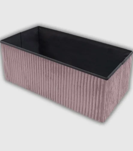 Storage Box 2 Corduory Silver