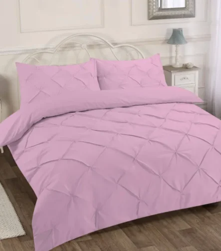 Pink alexander duvet set