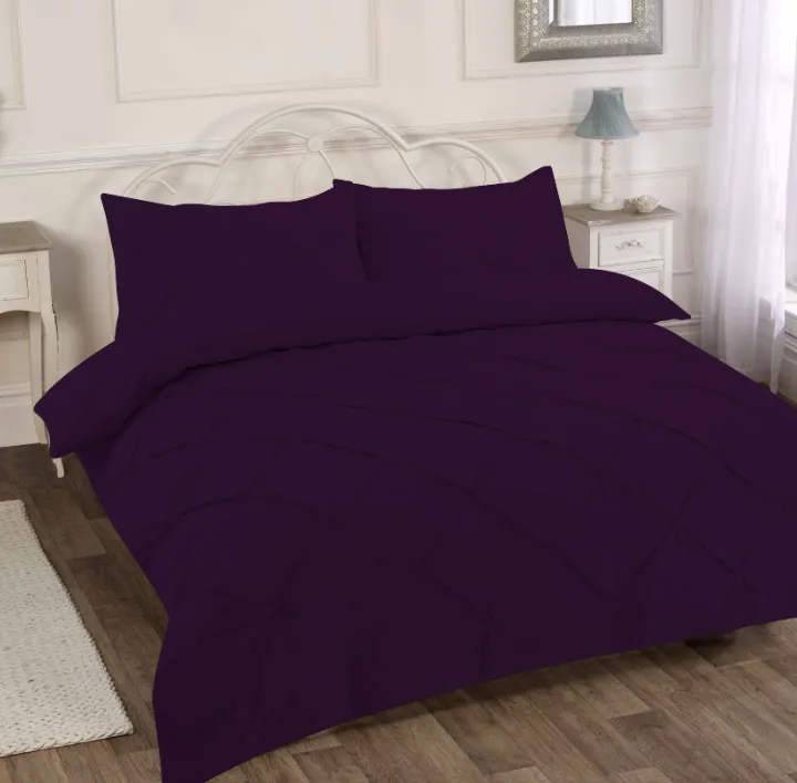 Plum alexander duvet set