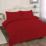 Red alexander duvet set