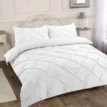 White alexander duvet set