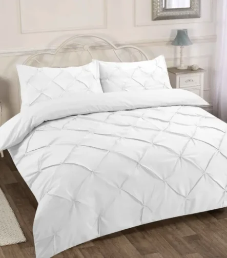 White alexander duvet set