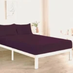 Plum Fitted Sheet