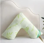 V Shape Bamboo Pillow