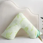 V Shape Bamboo Pillow
