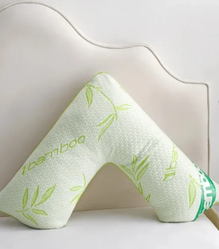 V Shape Bamboo Pillow