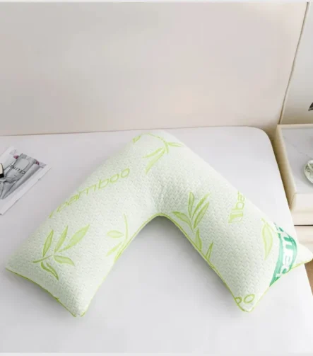 V Shape Bamboo Pillow