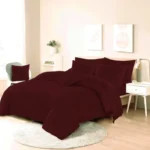 Wine easy care duvet set