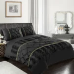 Black eleanor duvet set