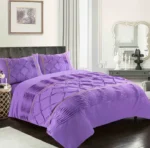 Lilac eleanor duvet set