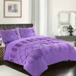 Lilac eleanor duvet set