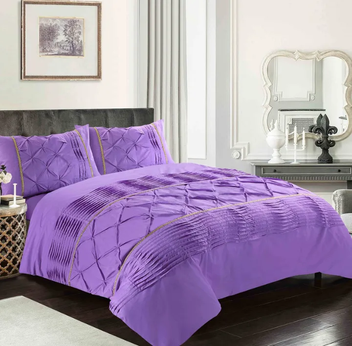 Lilac eleanor duvet set