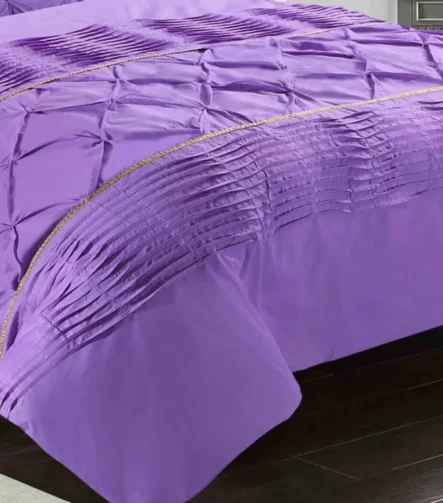 Lilac eleanor duvet set