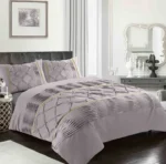 Silver eleanor duvet set
