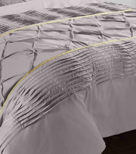 Silver eleanor duvet set