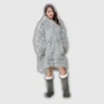 Cuddles silver hoodie