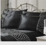 Shimmer duvet set - Black