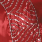 Shimmer duvet set - Red