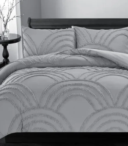 Zara duvet set - Silver