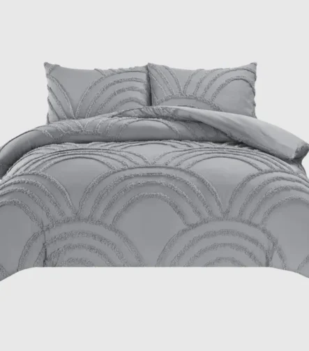 Zara duvet set - Silver