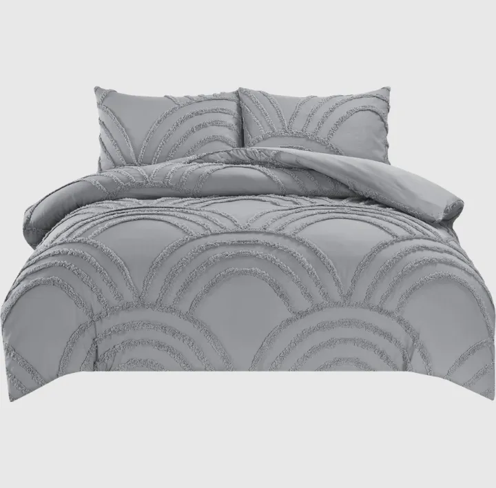 Zara duvet set - Silver