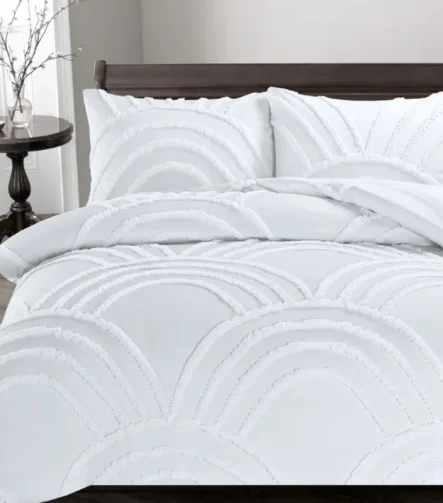 Zara duvet set - White