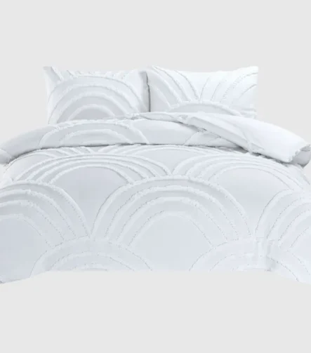 Zara duvet set - White
