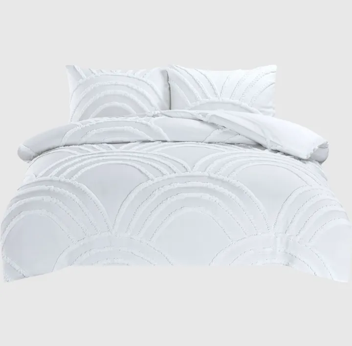 Zara duvet set - White